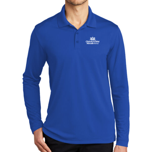 Dry Zone® UV Micro-Mesh Long Sleeve Polo Thumbnail