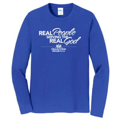 Real People Serving a Real God Tee LS Thumbnail