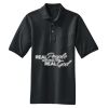 Heavyweight Cotton Pique Polo with Pocket Thumbnail