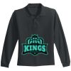 Youth Long Sleeve Silk Touch Polo Thumbnail