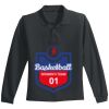 Youth Long Sleeve Silk Touch Polo Thumbnail