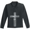 Youth Long Sleeve Silk Touch Polo Thumbnail